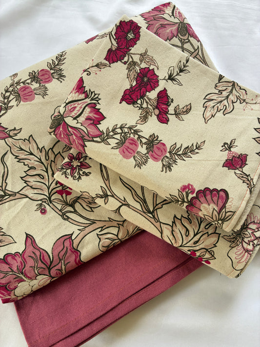 King Size Cotton Bedspread 100x110 in