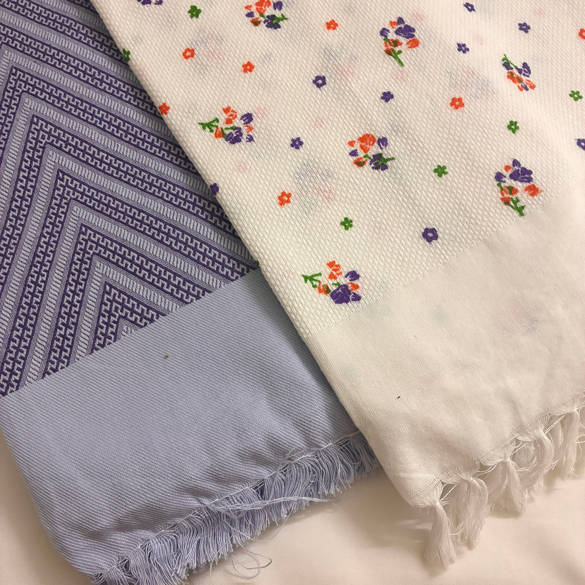Cotton Single Blanket with Free Towel