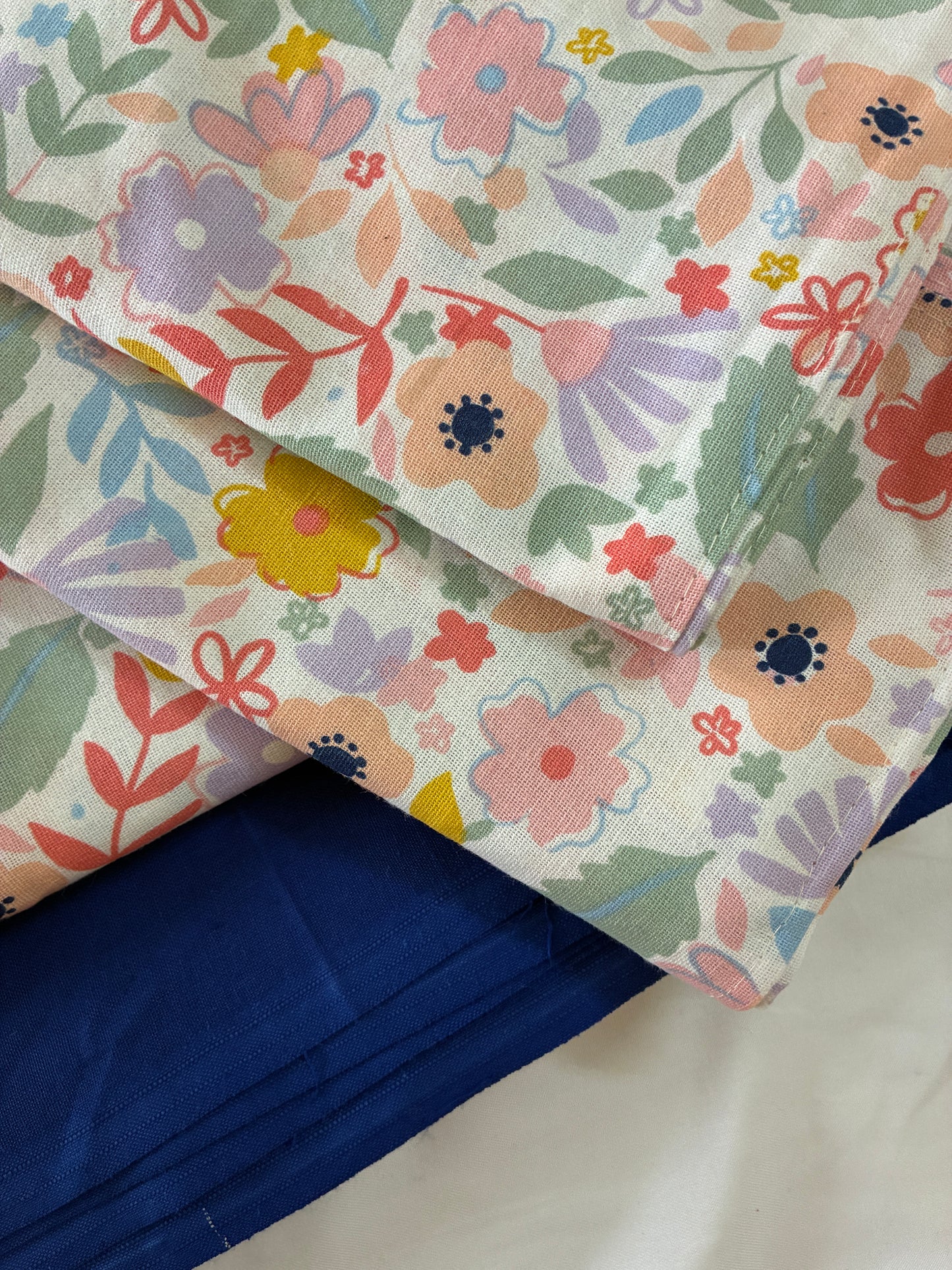 King Size Cotton Bedspread 100x110 in