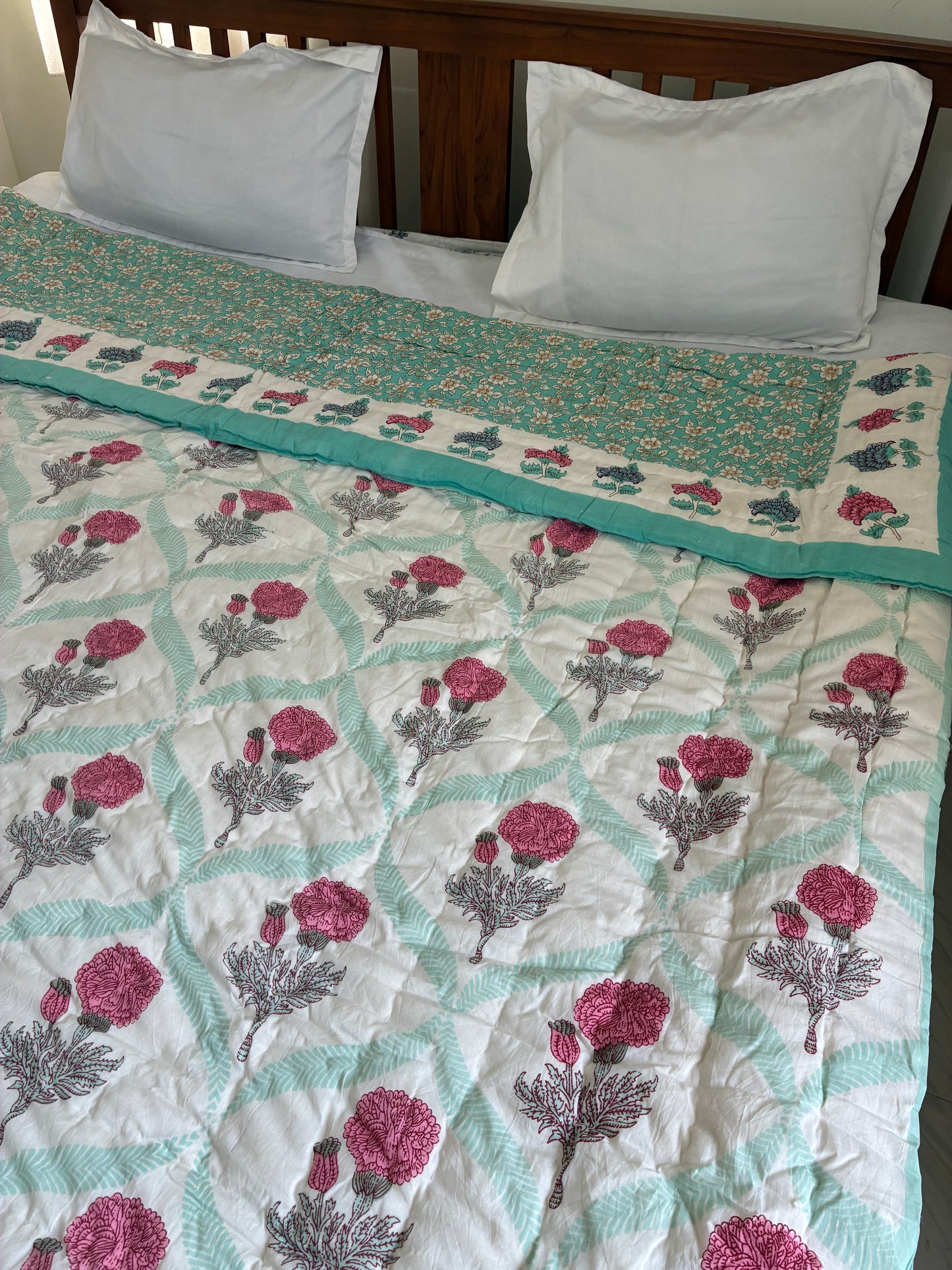Reversible Cotton Double Quilts