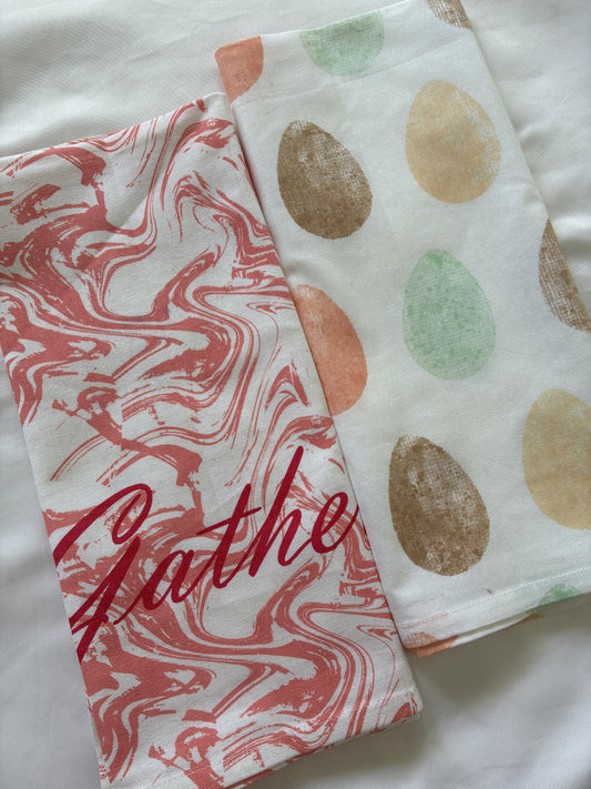 Printed Hand/Lunch Towels (Set of 2 )