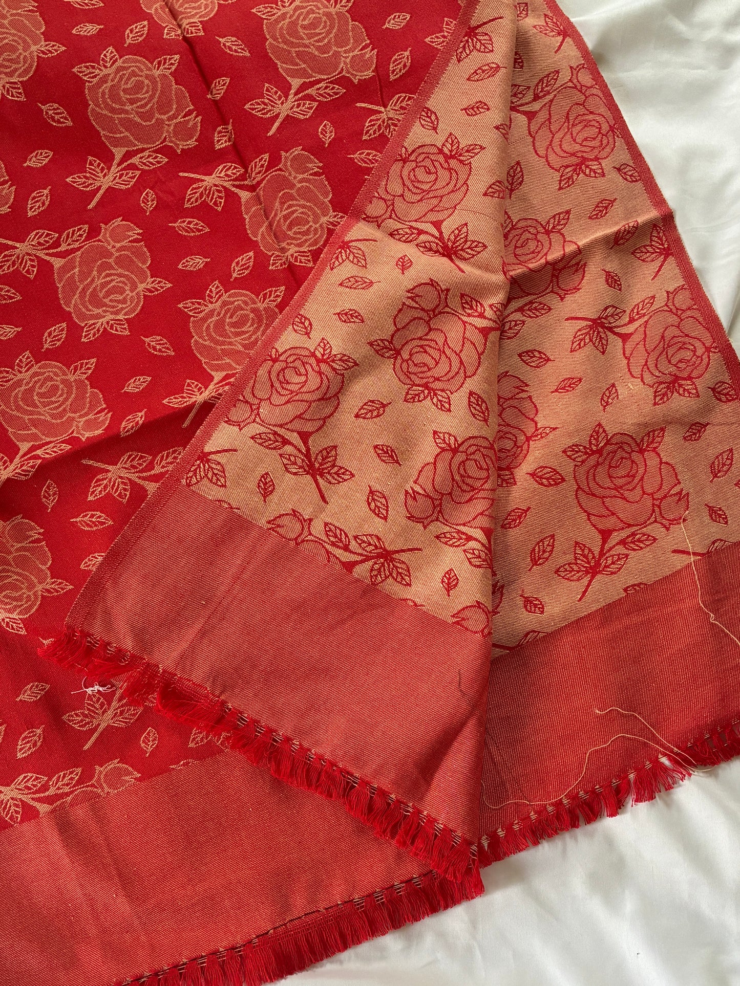 Red Rose Blanket / Throw