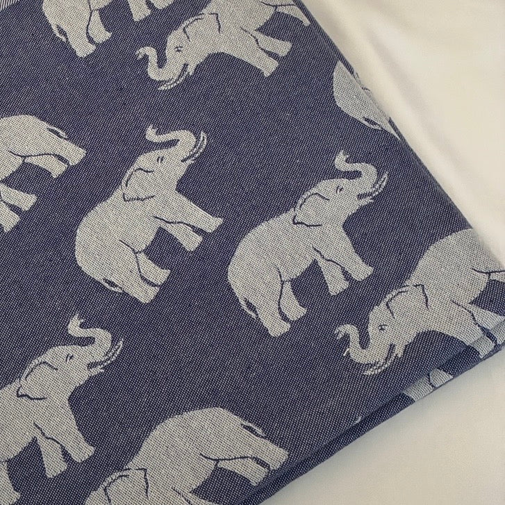 Blue Elephant Single Size Blanket / Throw