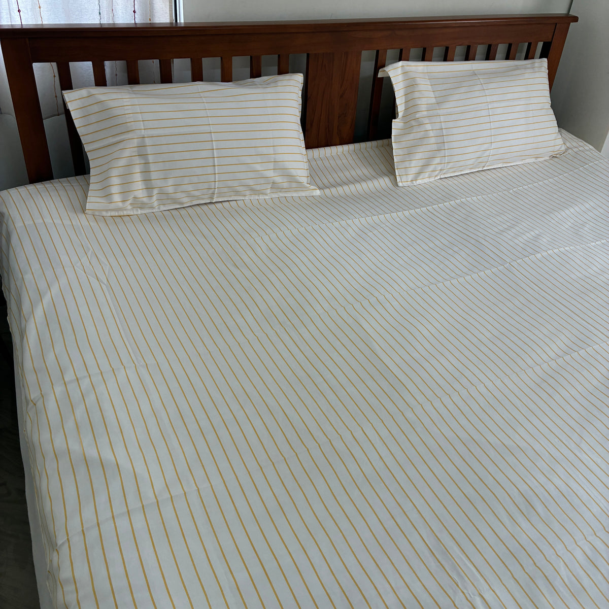 Satin Cotton King Size Bedspread 100x110 inches