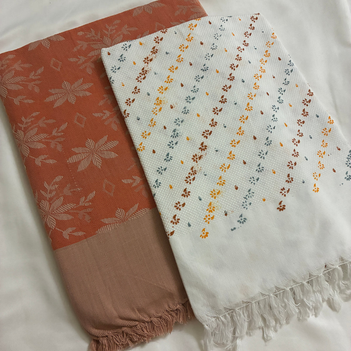 Cotton Single Blanket with Free Towel