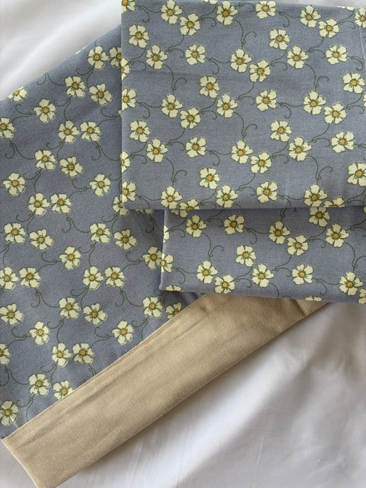 Floral Queen Size bedspread 90x100 inches