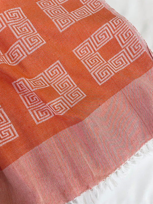 Orange Double Size Blanket