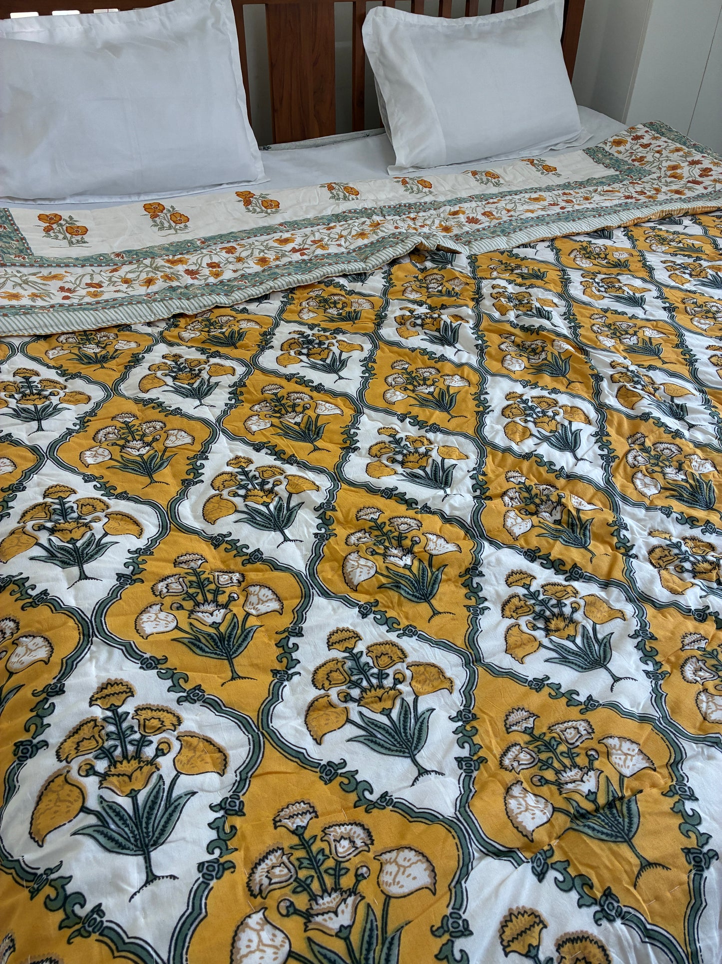 Reversible Cotton Double Quilts