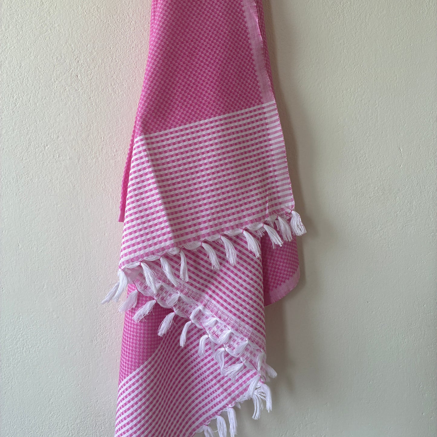 Pink Cotton Bath Towels