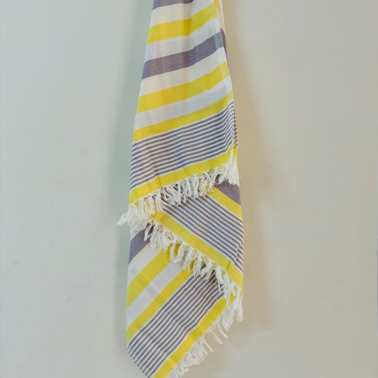 Yellow Bamboo Bath Towels