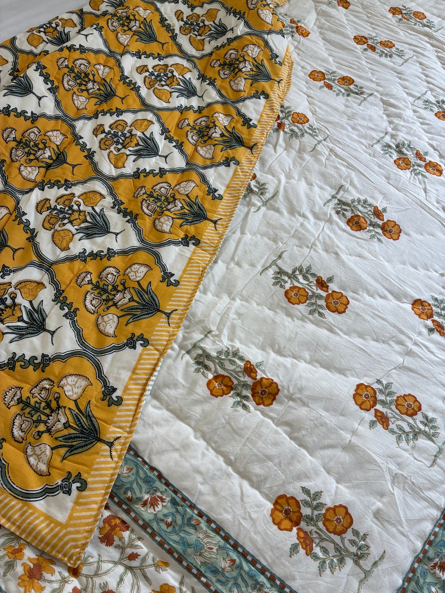 Reversible Cotton Double Quilts