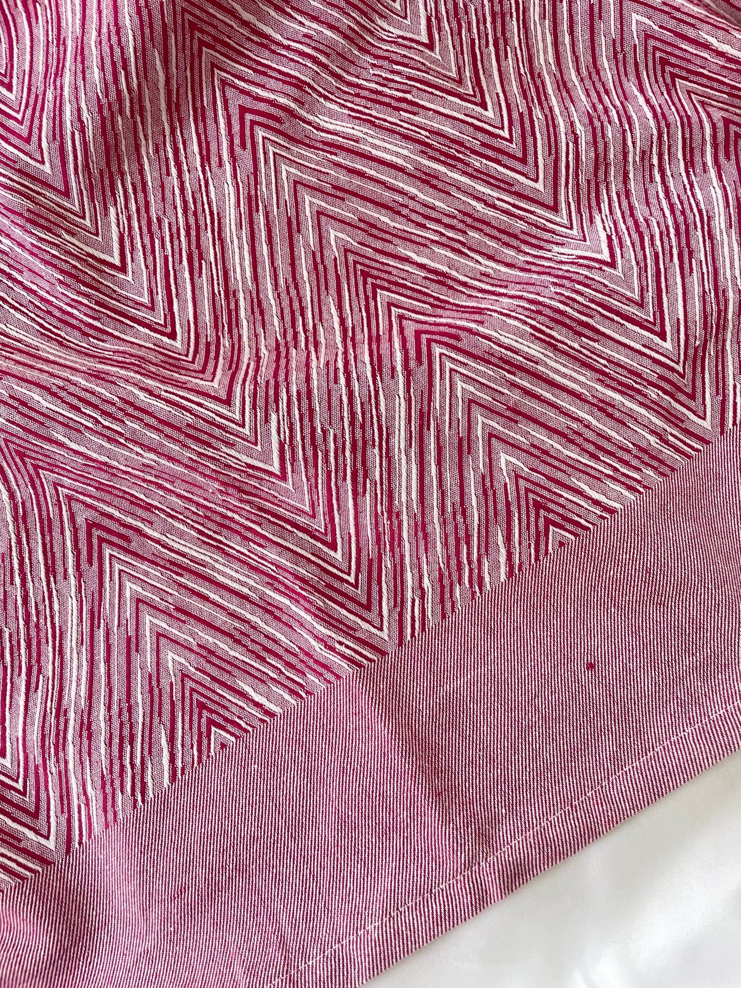 Dual Tone Cotton Blanket / Throw