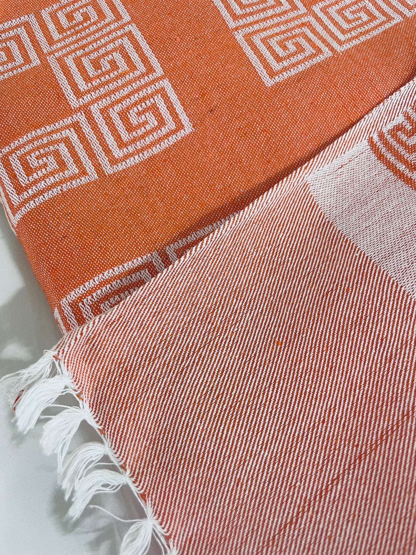 Orange Double Size Blanket