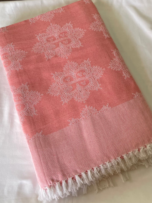 Peach Double Size Blanket