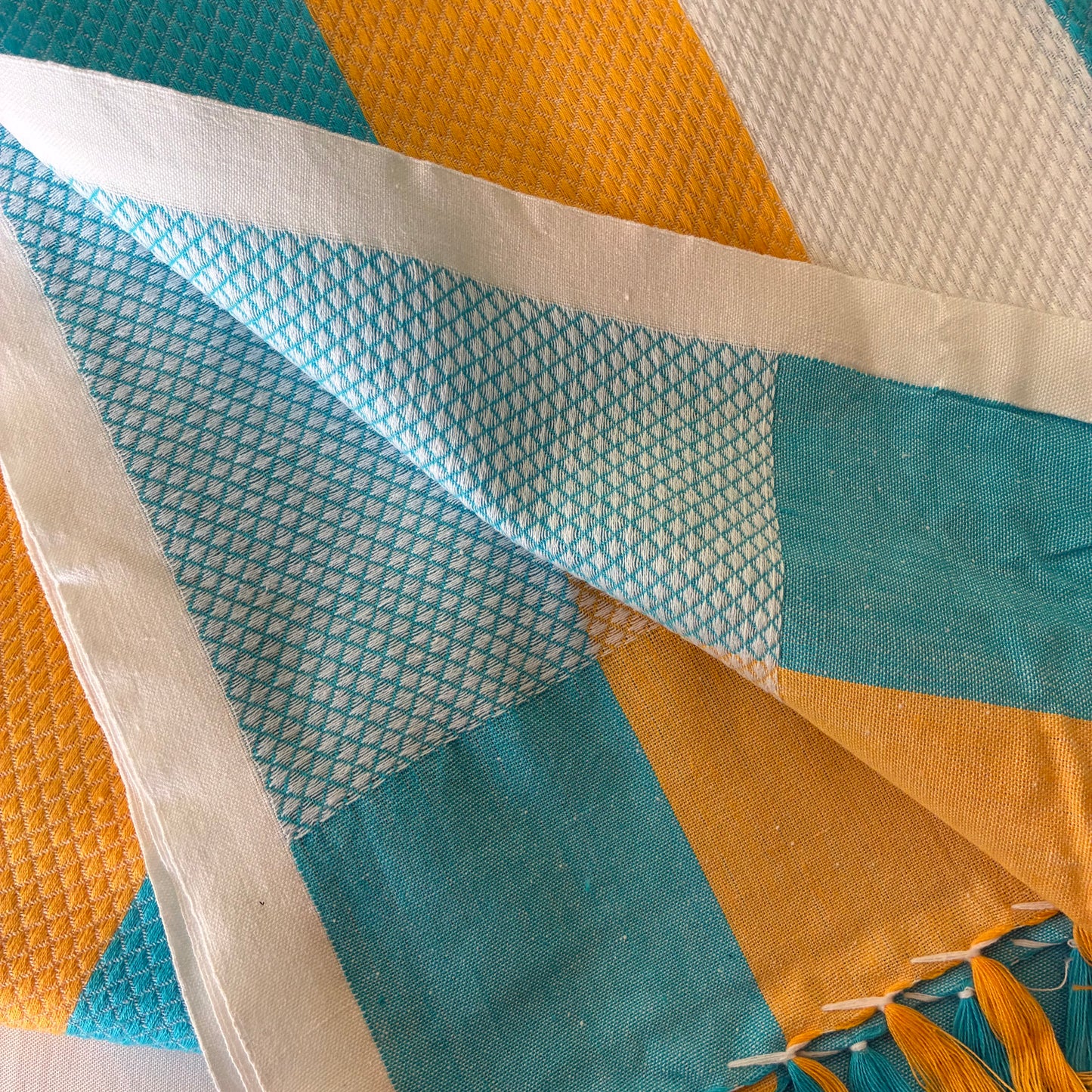 Stripes Extra Long Cotton Bath Towel