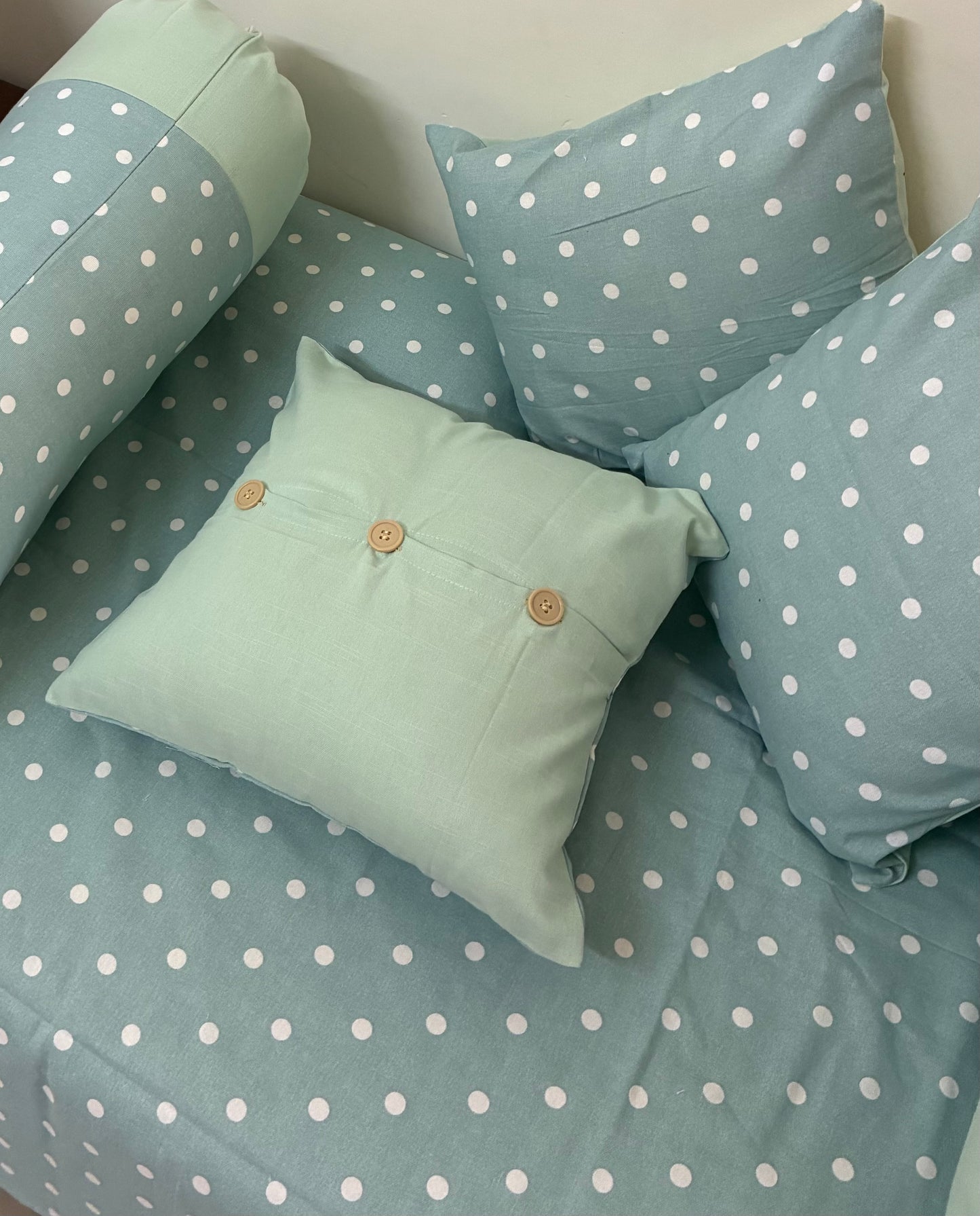 Polka Dot Diwan Set