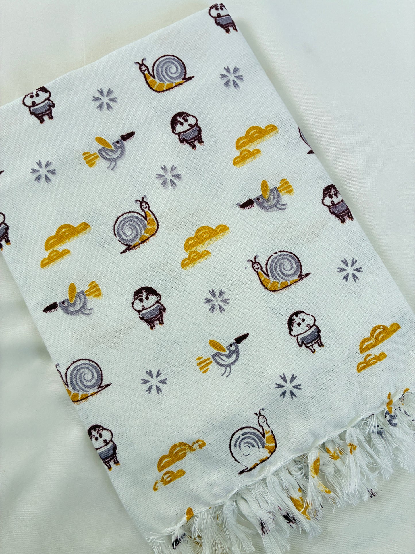 KIDS Print Cotton Bath Towels