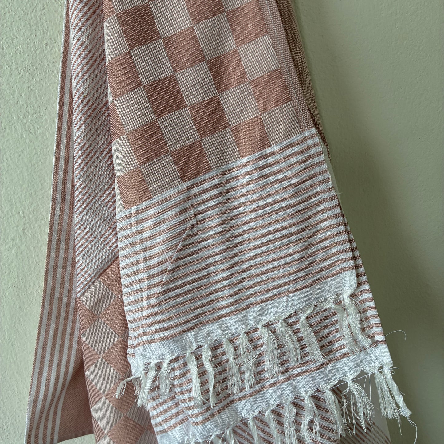 Checks Bamboo Bath Towels