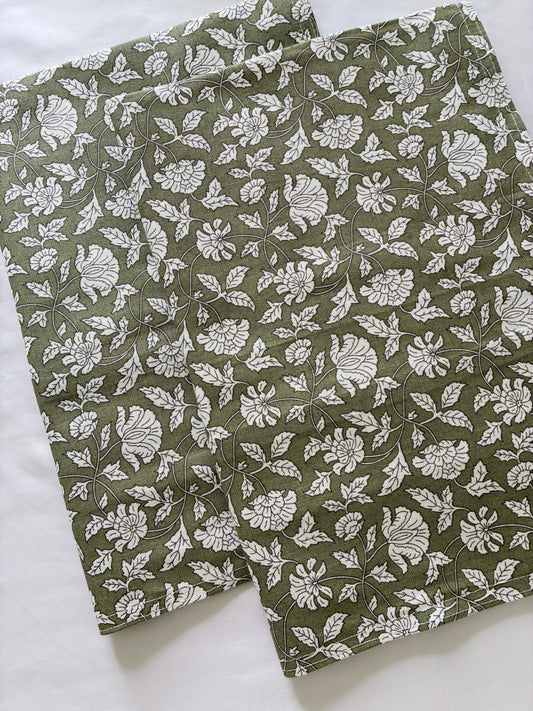 Floral Cotton Pillow Covers