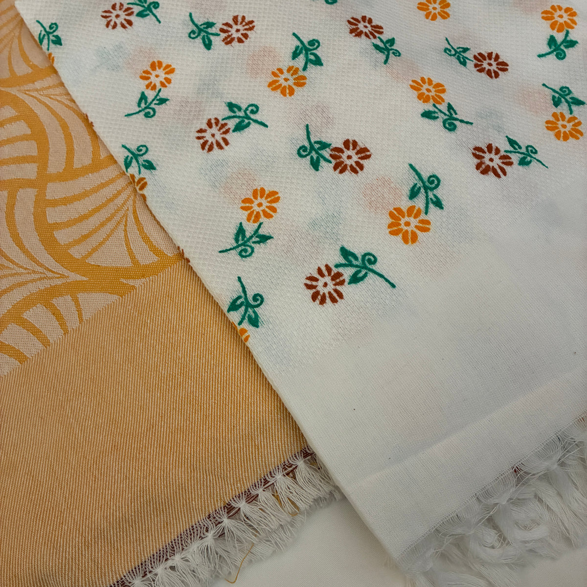 Cotton Single Blanket with Free Towel