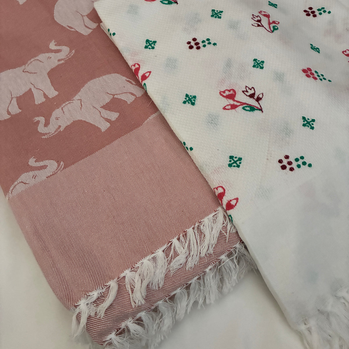 Cotton Single Blanket with Free Towel
