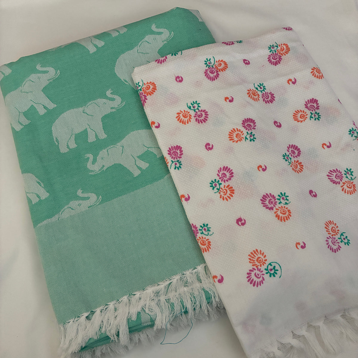 Cotton Single Blanket with Free Towel