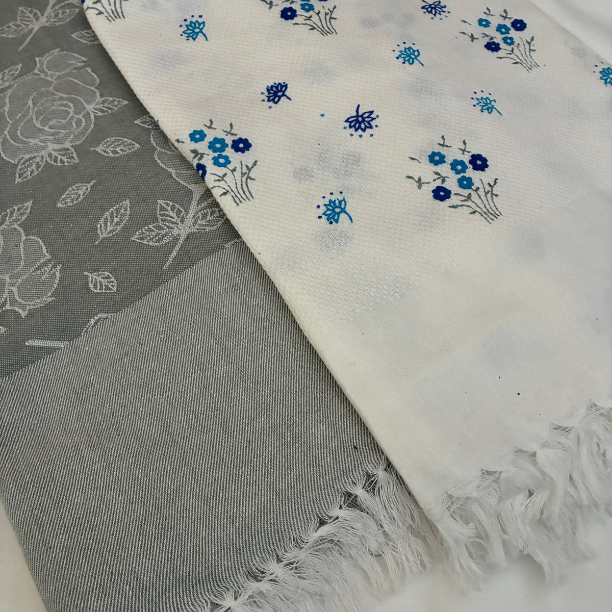 Cotton Single Blanket with Free Towel