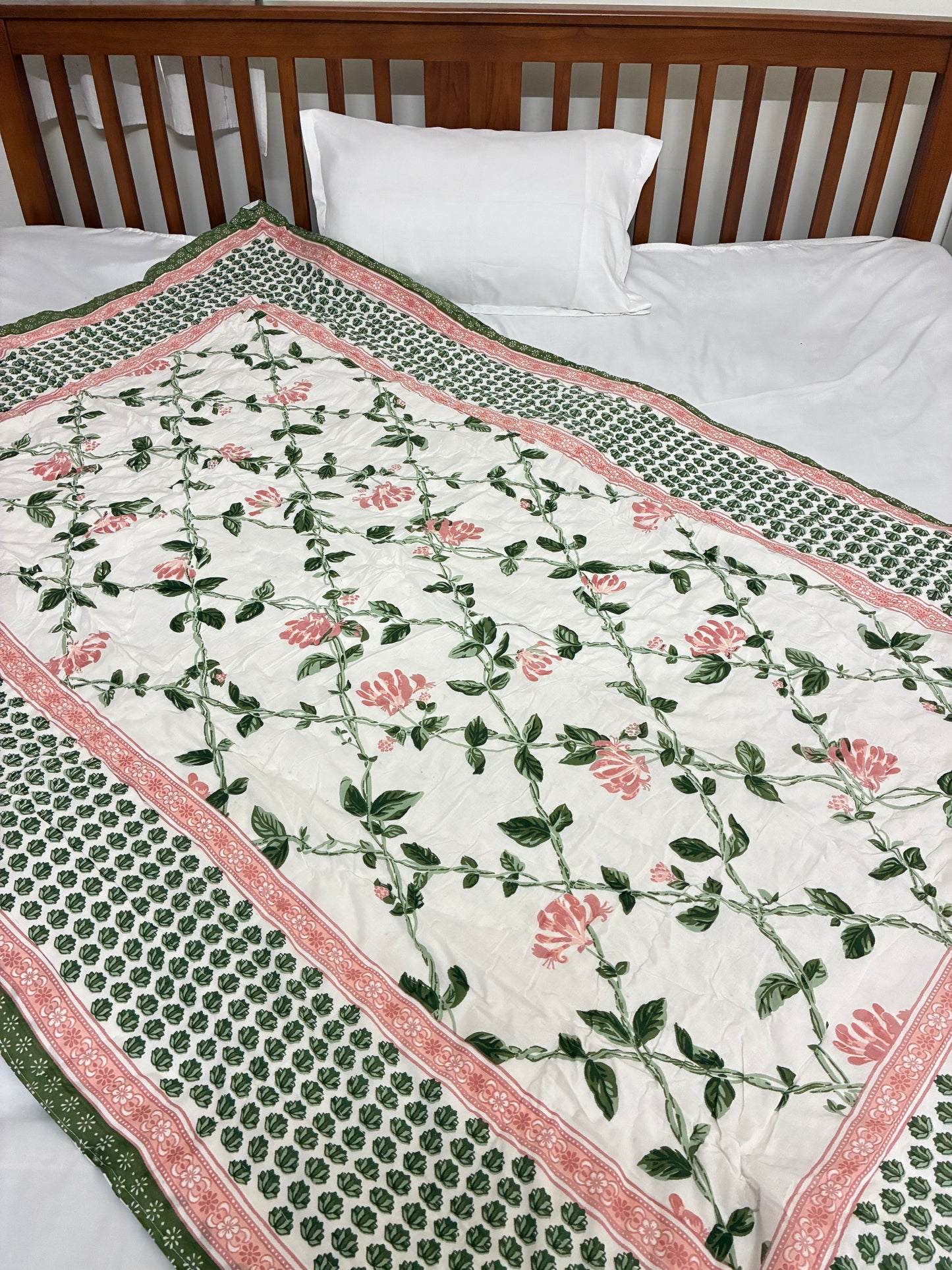 Reversible Single Size Cotton Quilt
