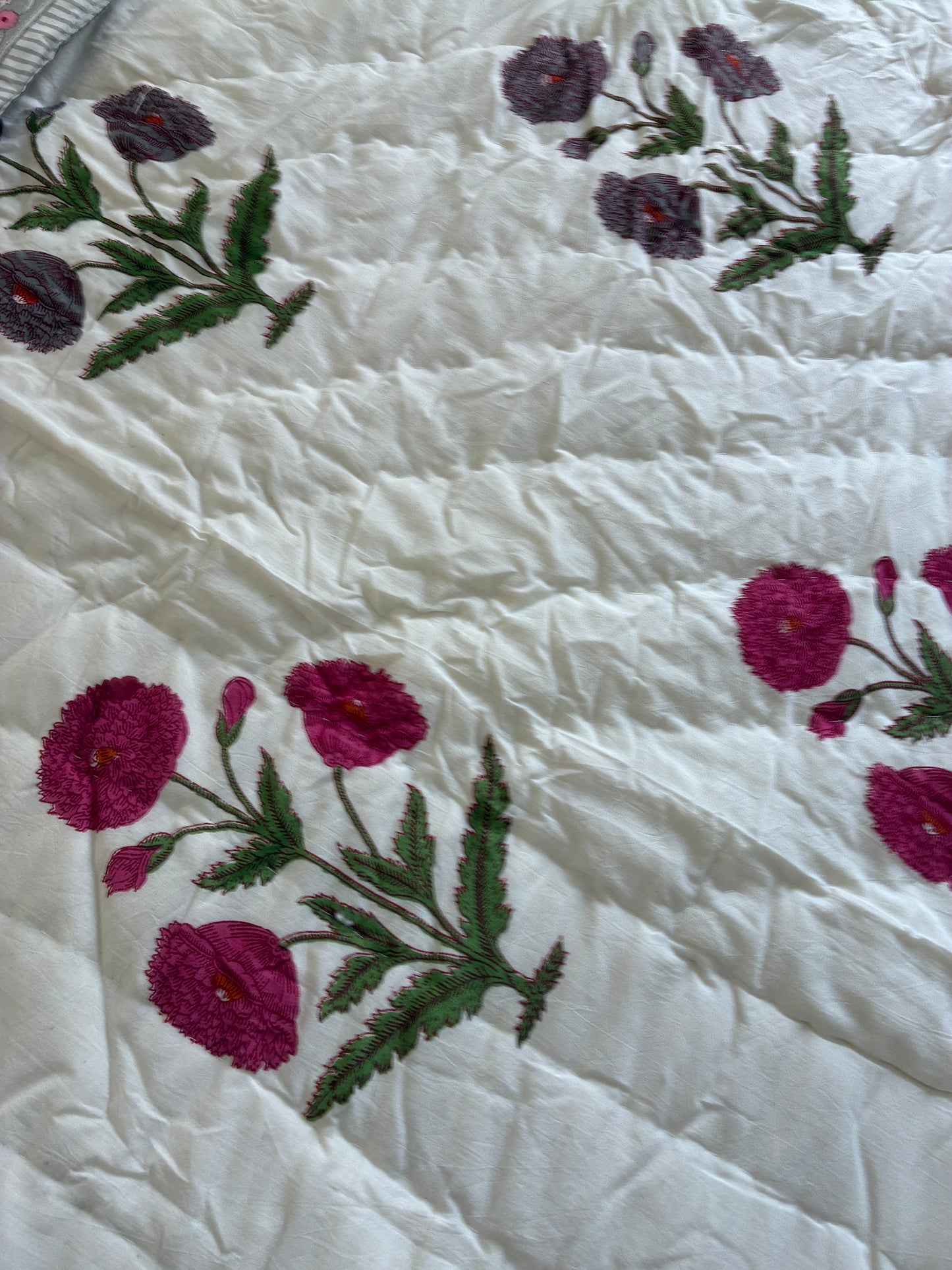Reversible Cotton Double Quilts