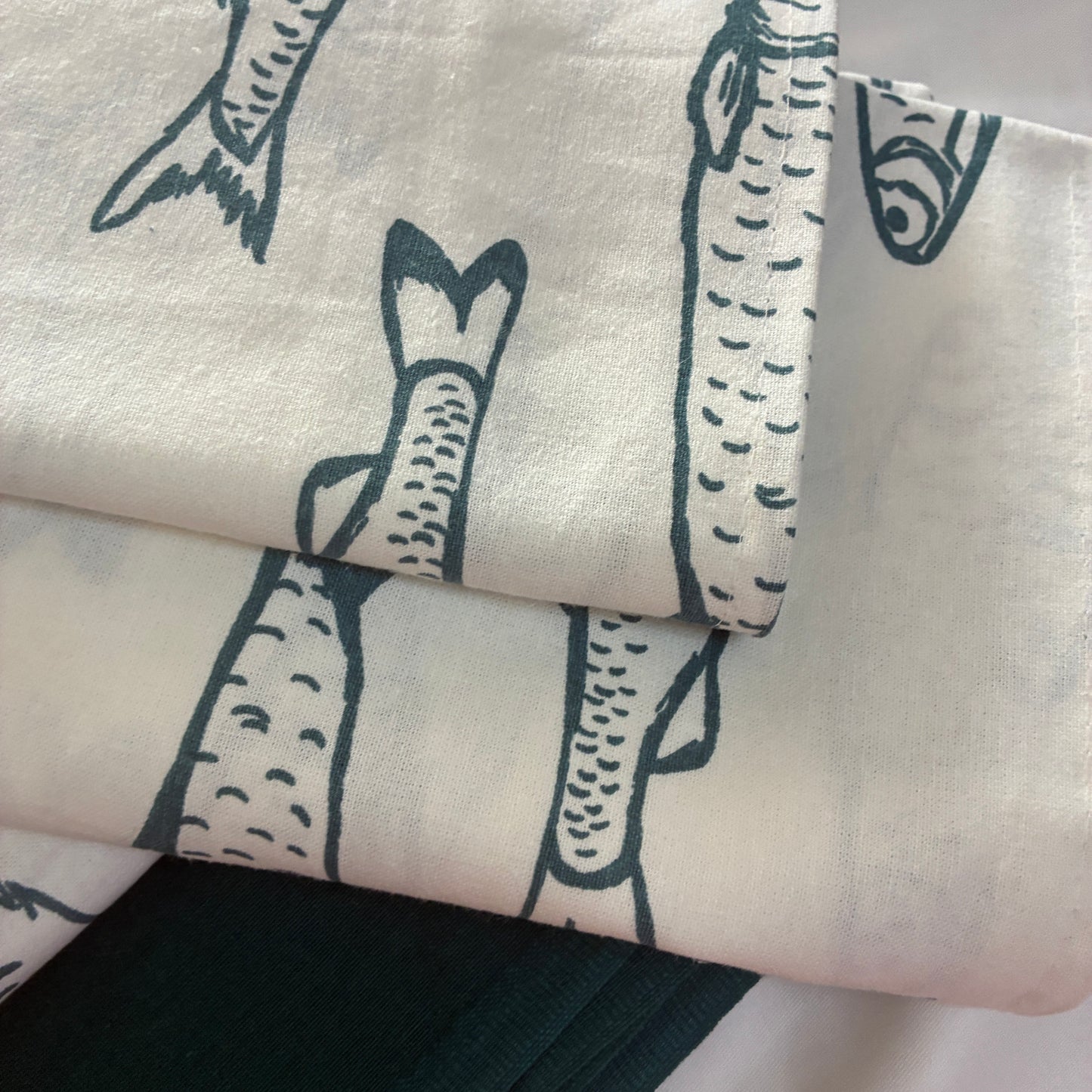 Fish Queen bedspread 90x100 inches