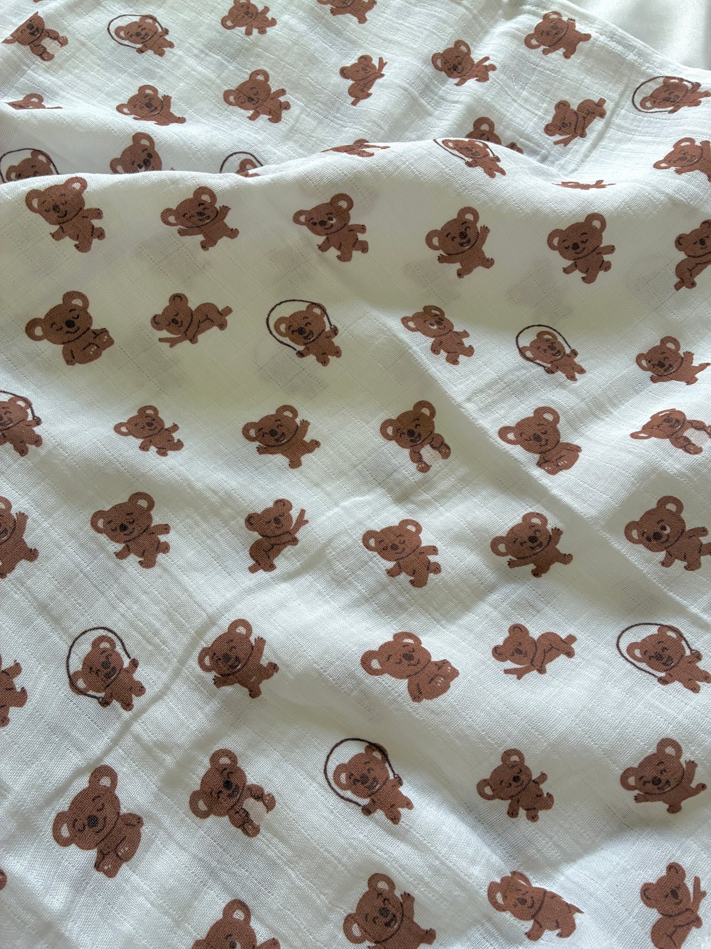 Teddy Muslin Bath Towel