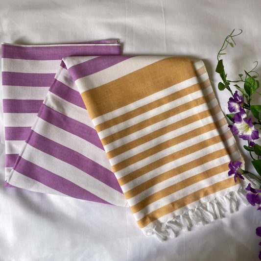 Extra Long Cotton Bath Towel