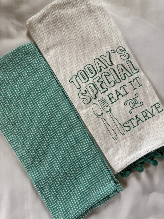 Printed Hand/Lunch Towels (Set of 2)