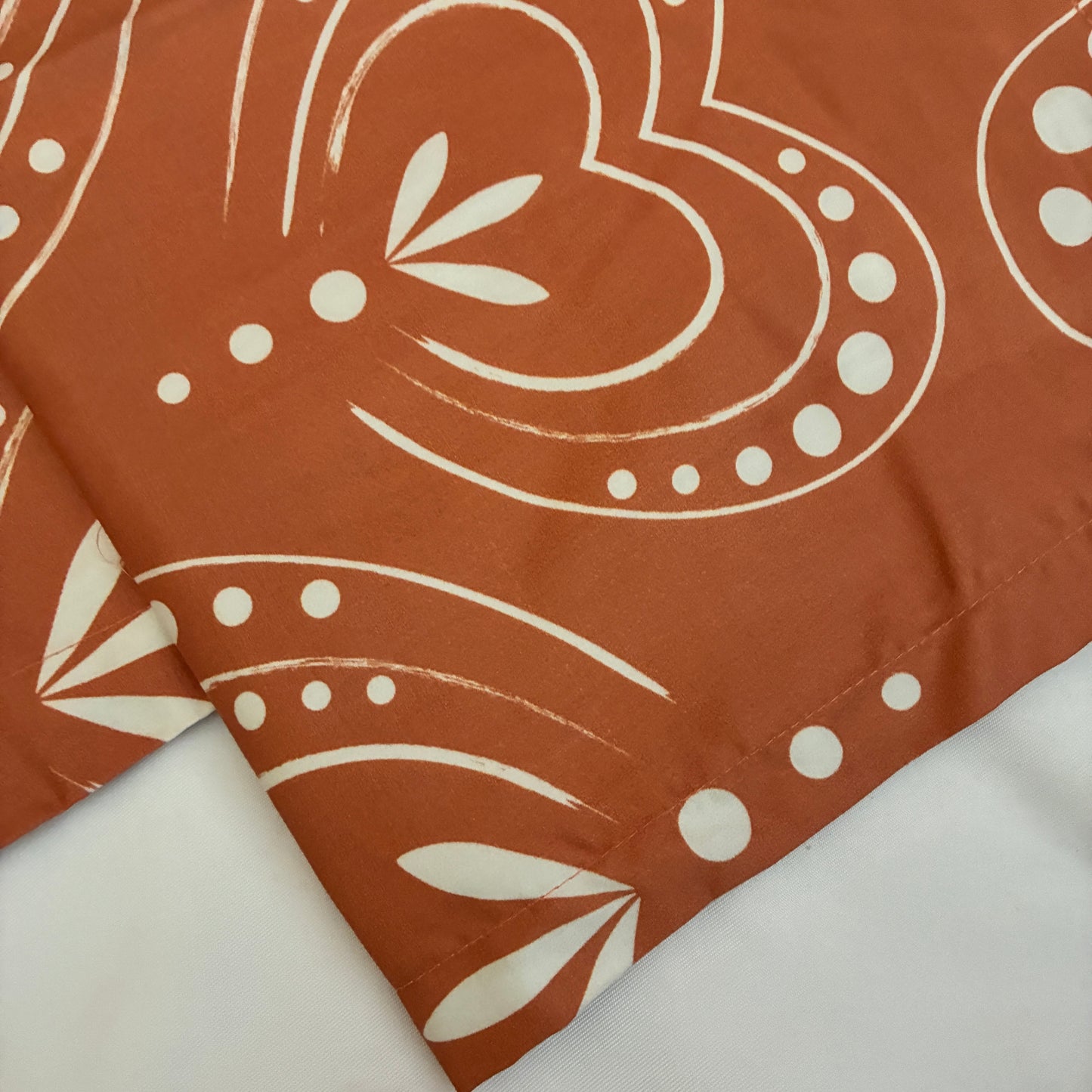 Brown Heart 300TC Premium Cotton Pillow Covers