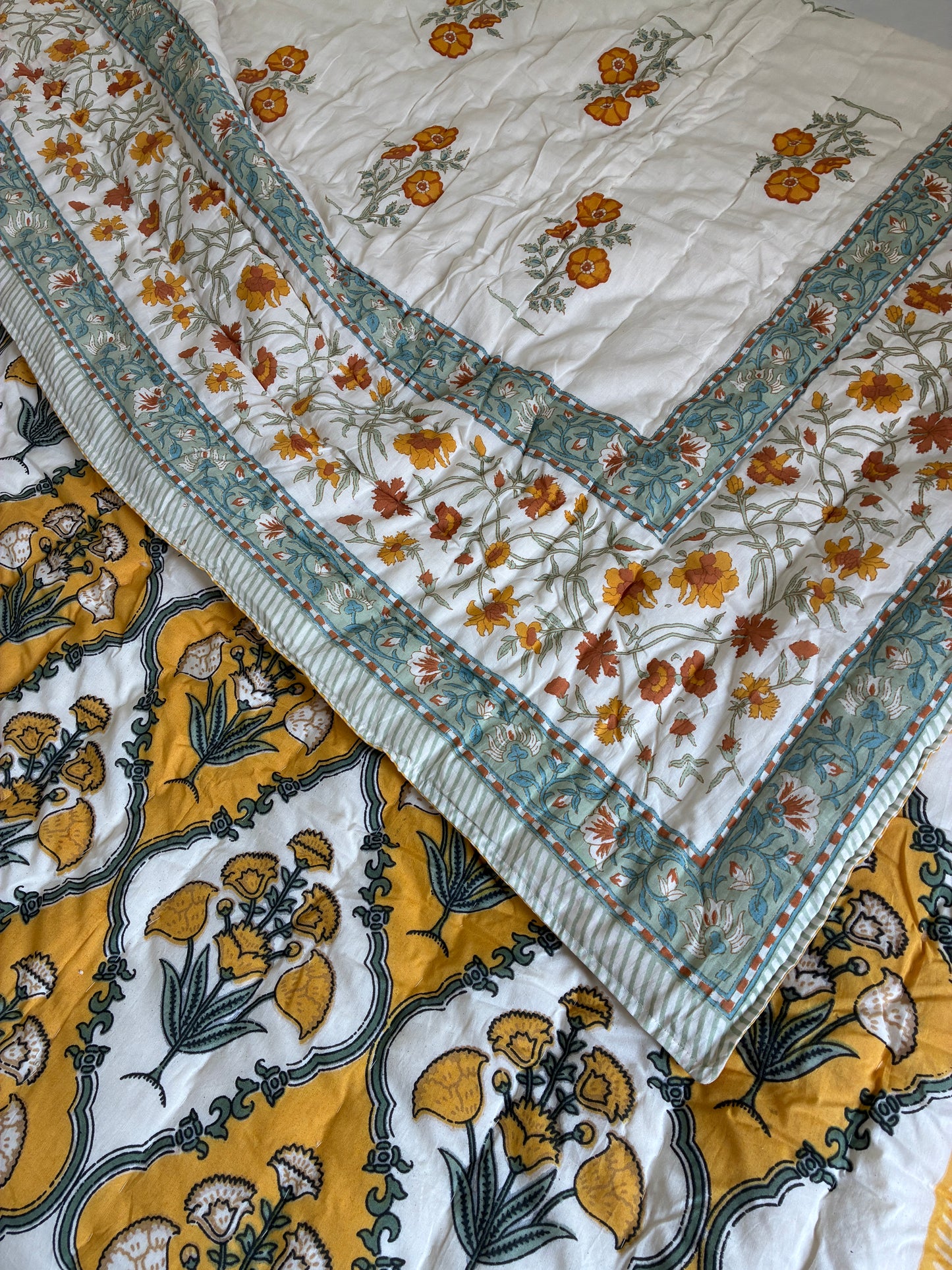 Reversible Cotton Double Quilts