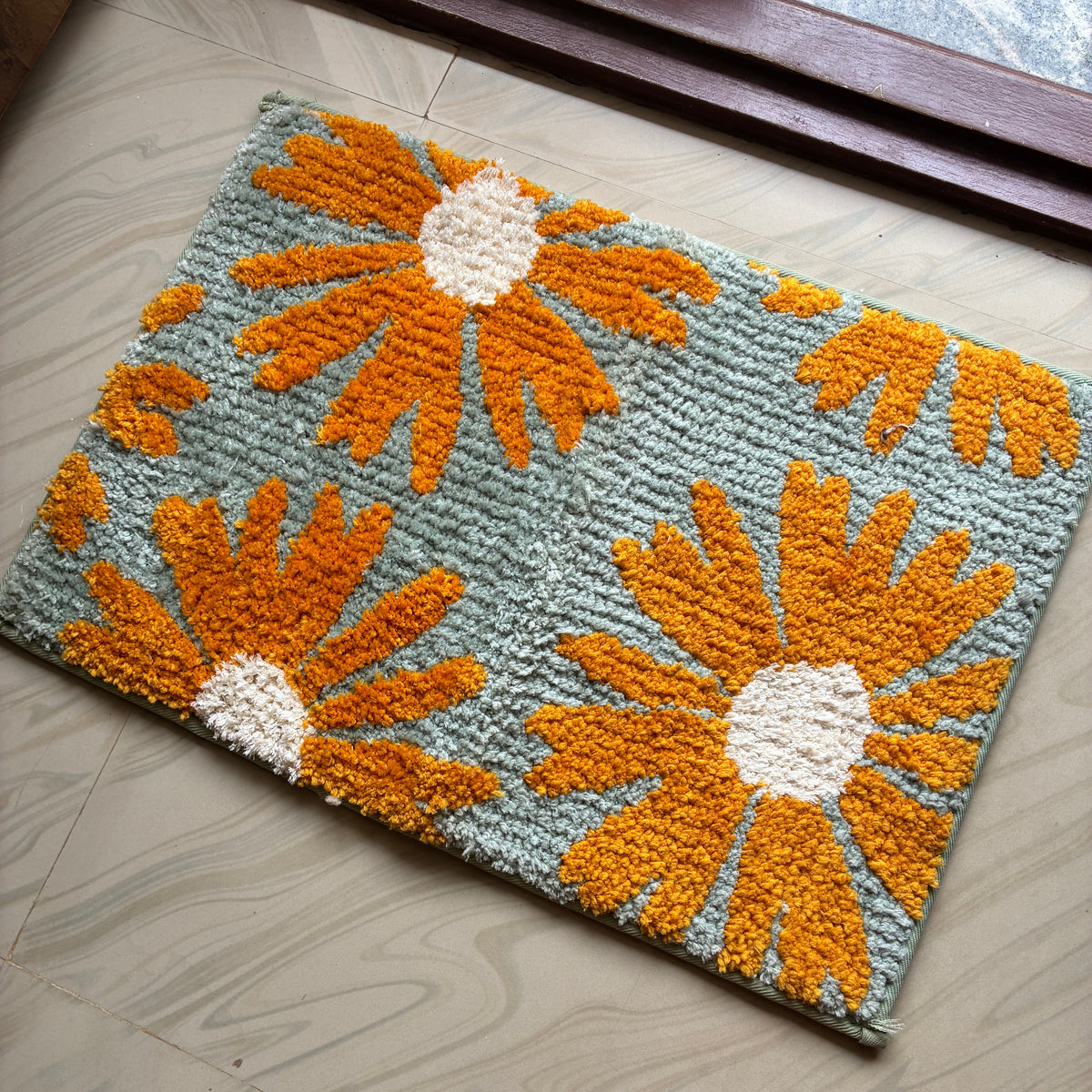 Daisy Anti Skid Floor Mat (58x40cm)