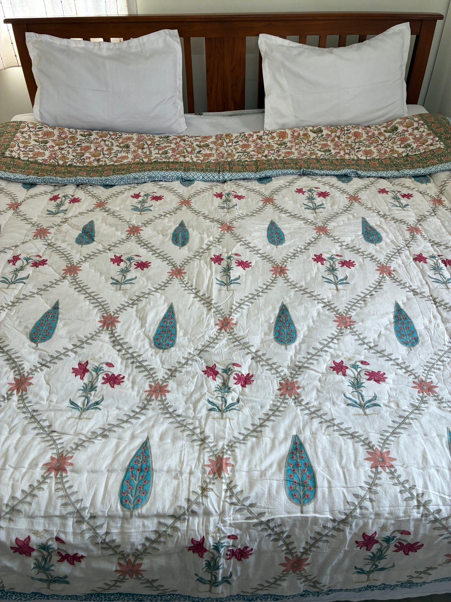 Reversible Cotton Double Quilts