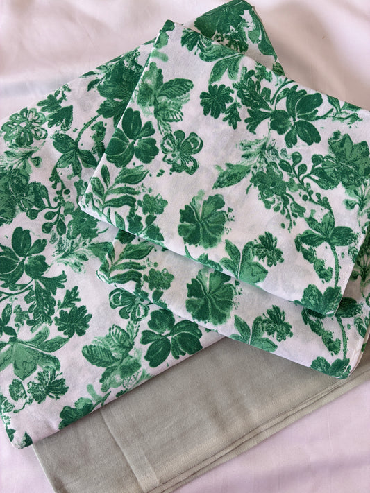 King Size Cotton Bedspread 100x110 inches