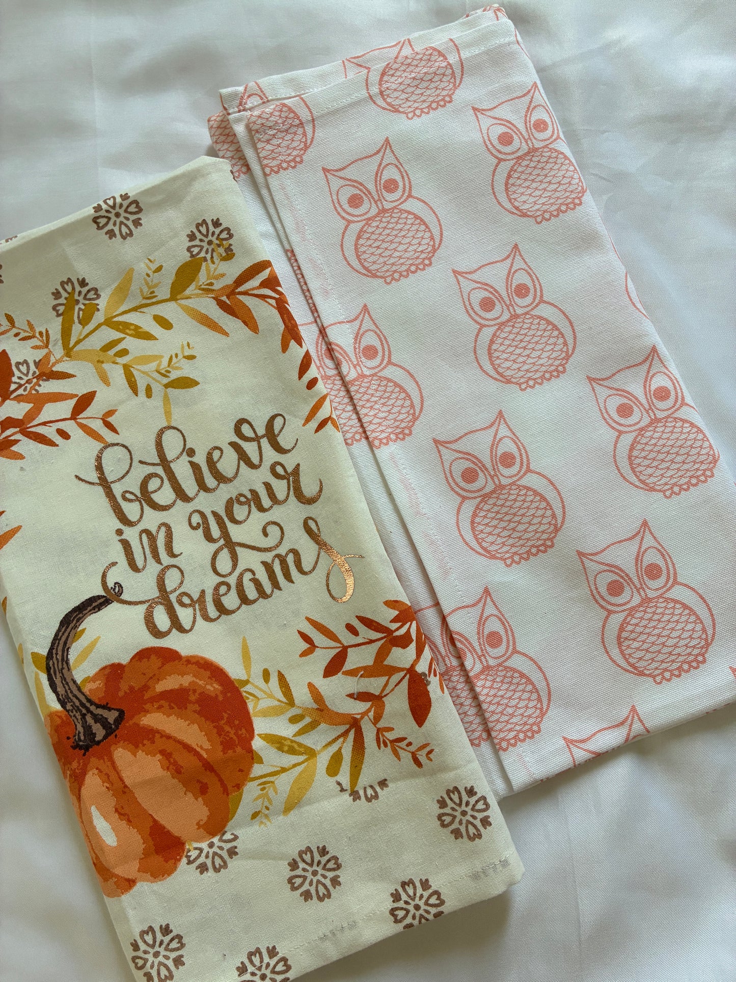 Printed Hand/Lunch Towels (Set of 2)