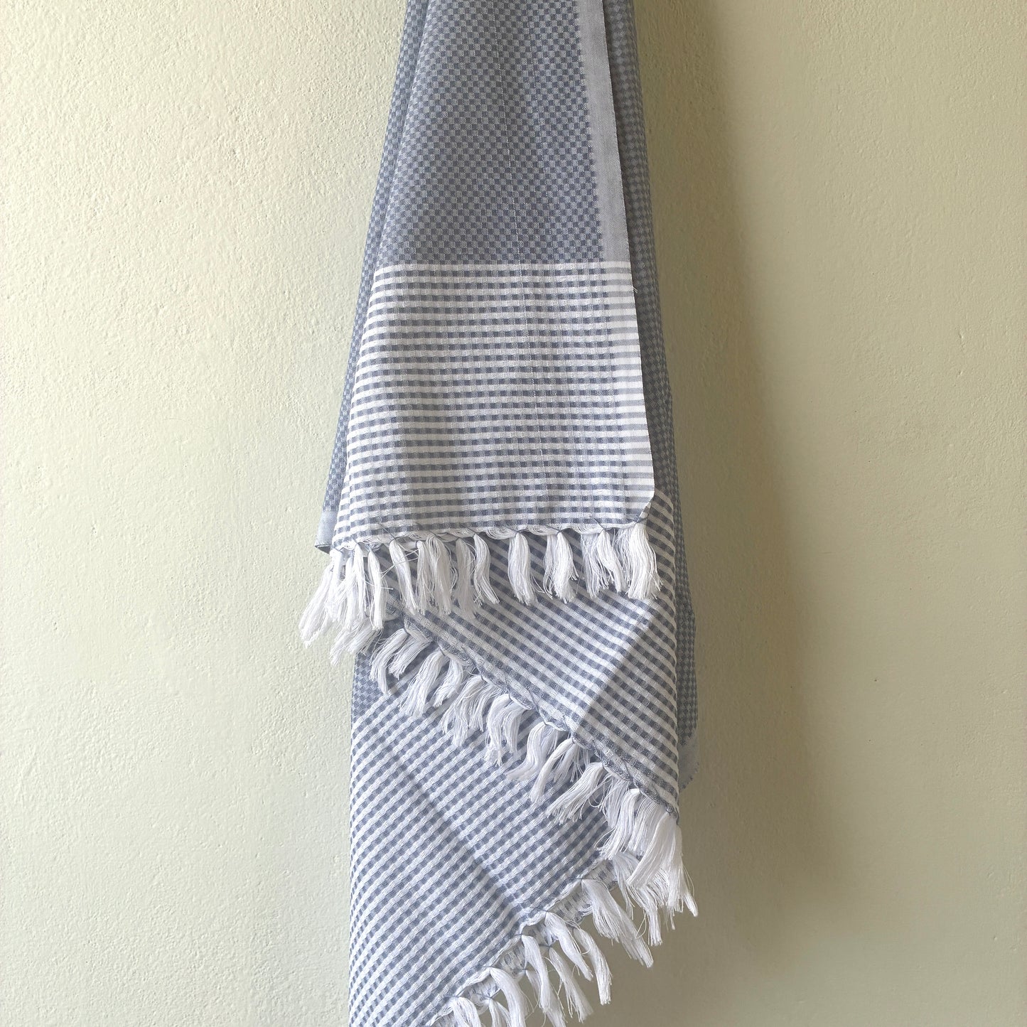 Grey Cotton Bath Towels