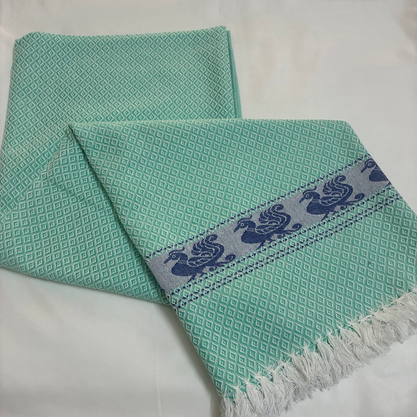 Long Cotton Bath Towel