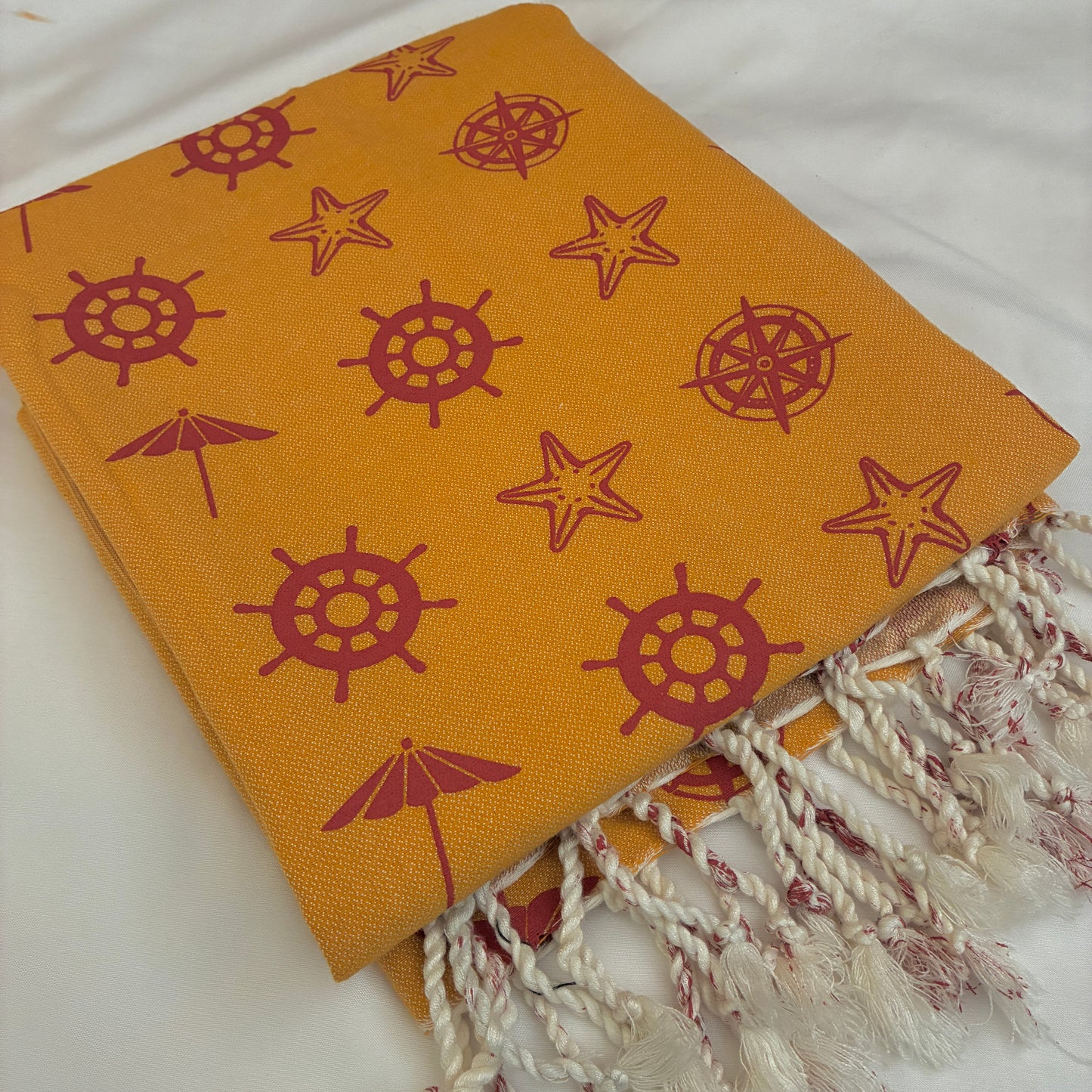 Beach Theme Premium Cotton Bath Towels