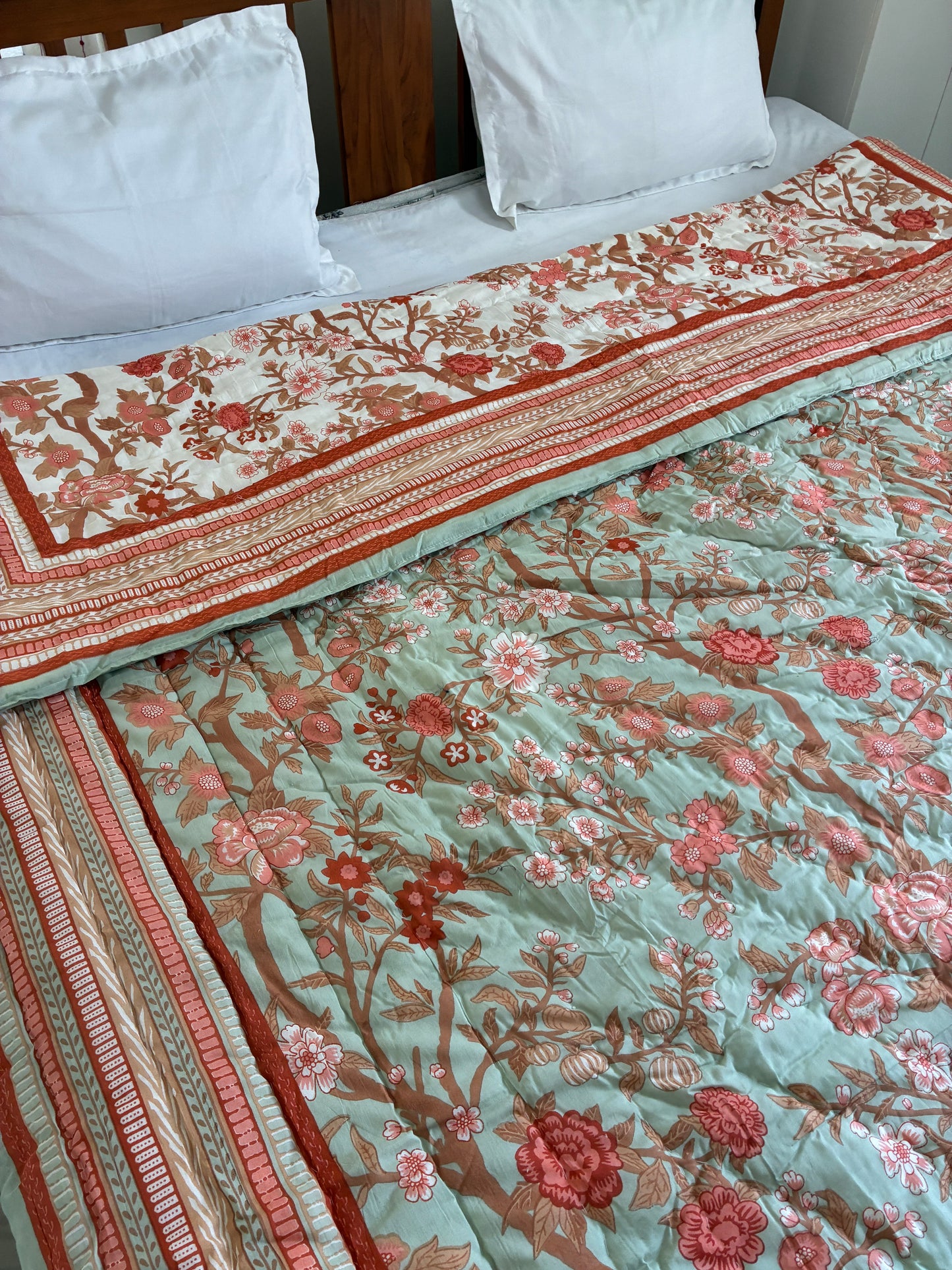 Reversible Cotton Double Quilts