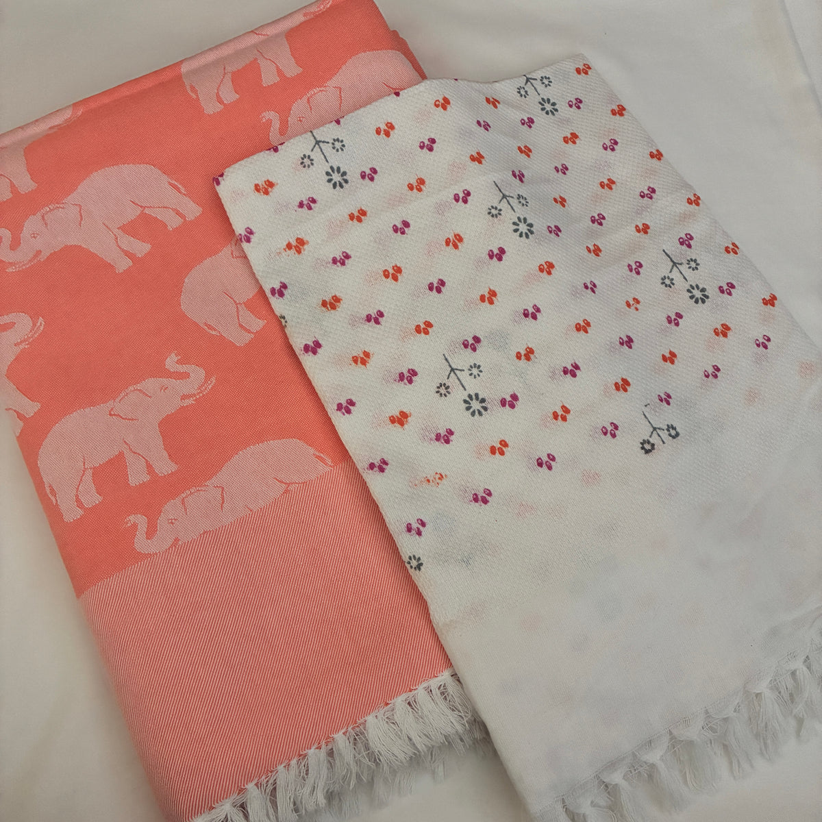 Cotton Single Blanket with Free Towel