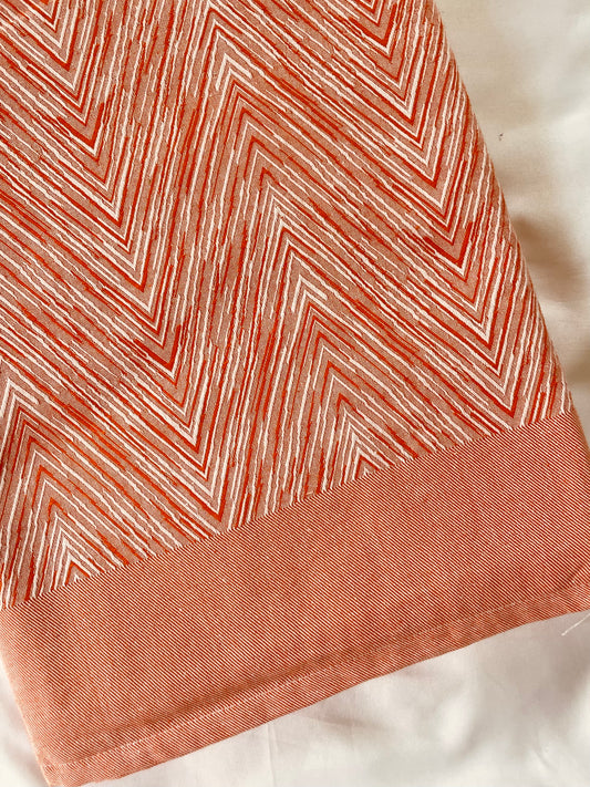 Dual Tone Cotton Blanket / Throw