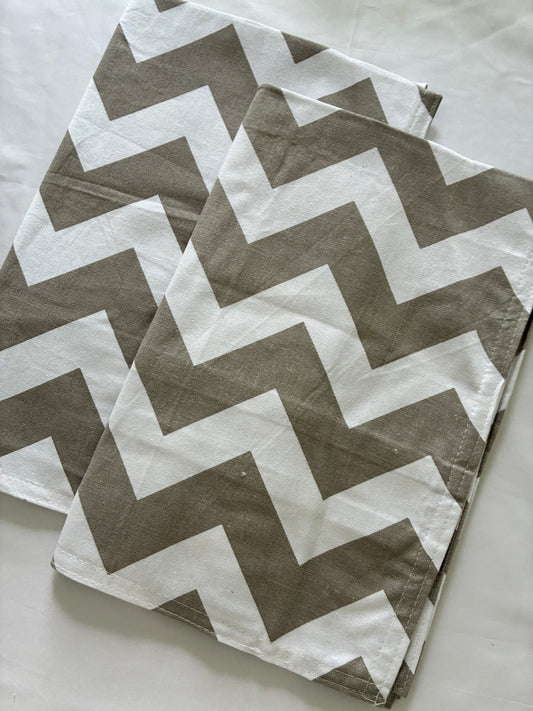 Zigzag Cotton Pillow Covers
