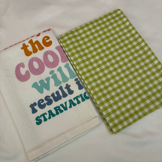 Printed Hand/Lunch Towels (Set of 2 )