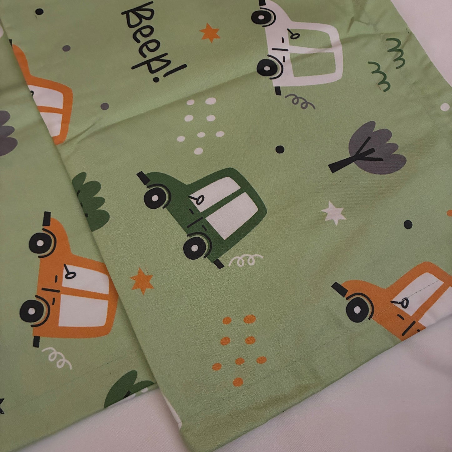 Cute Car 300TC Premium Cotton Pillow Covers