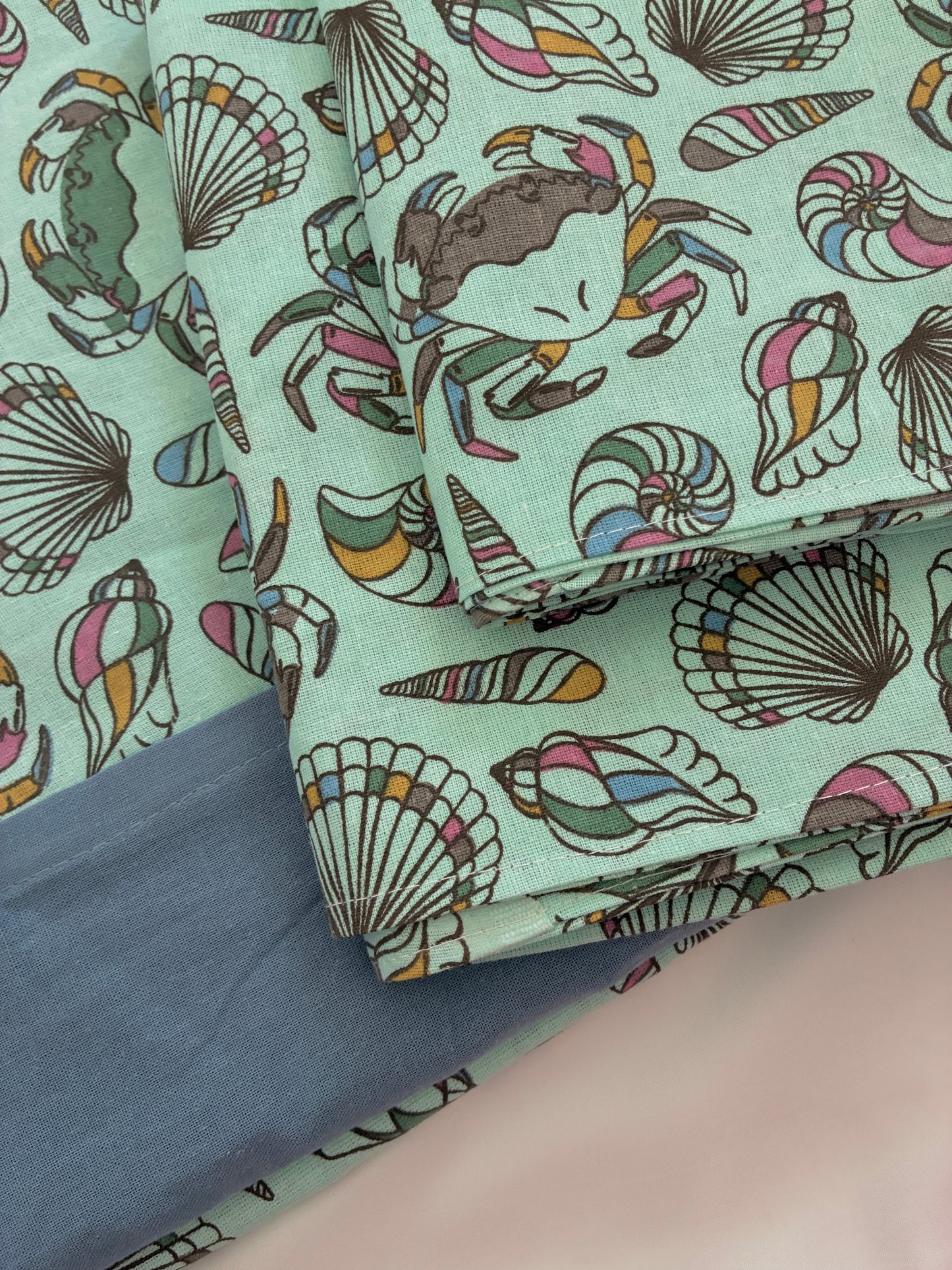 Ocean Treasures Queen Size Bedspread 90x100 inches