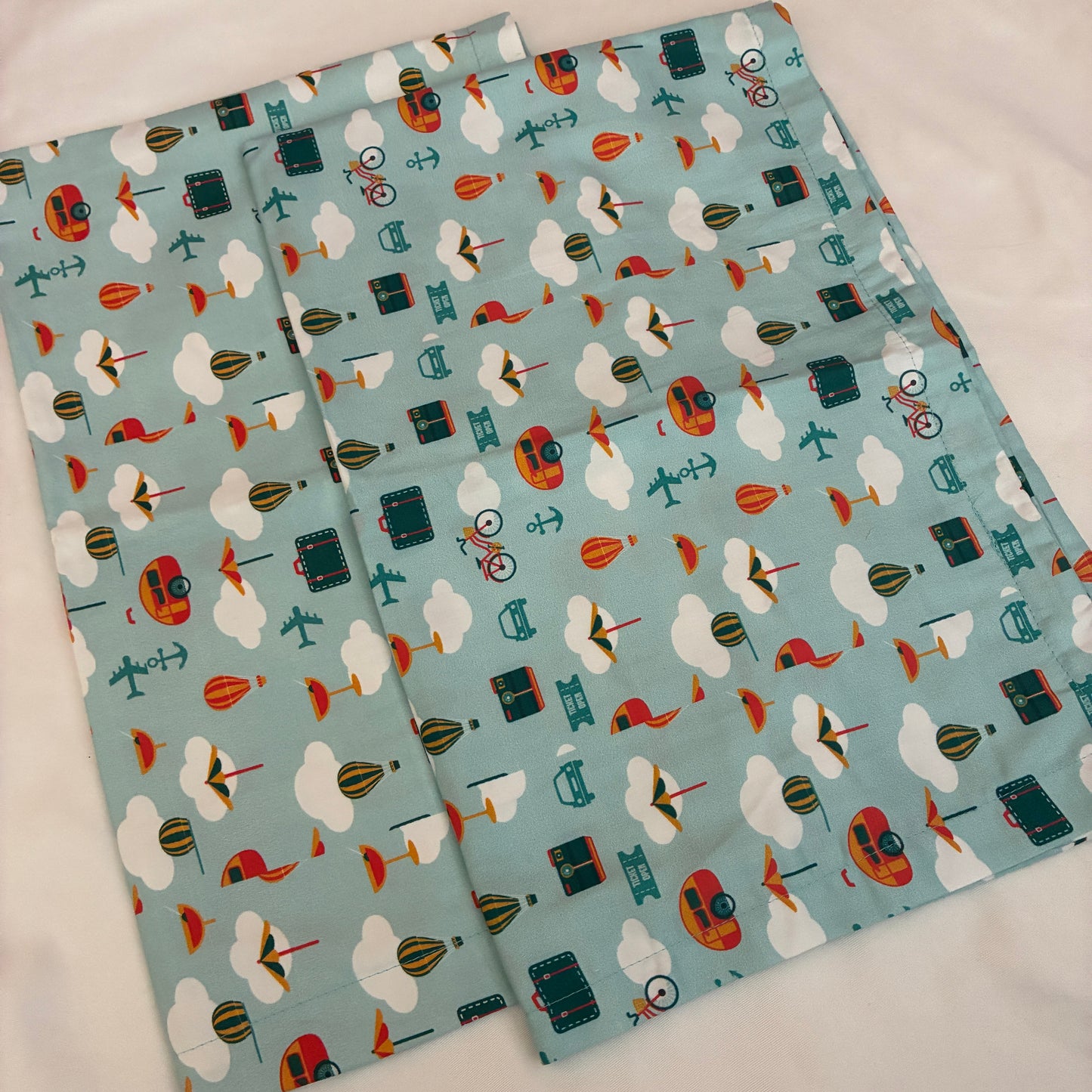 Air Balloon 300TC Premium Cotton Pillow Covers